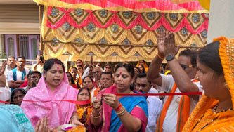 (धमतरी)  त्याग तपस्या दानशीलता पहचान है साहू समाज की : सांसद रुपकुमारी चौधरी