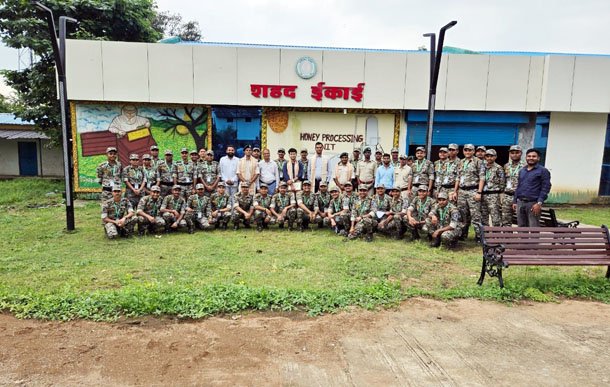 (कवर्धा) ओडिशा फारेस्ट रेंजर्स कॉलेज, अंगुल के प्रशिक्षुओं का अध्ययन भ्रमण