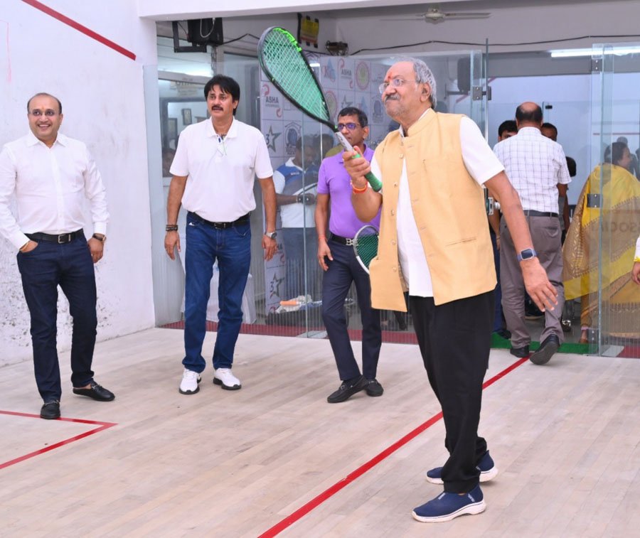 (रायपुर) राजधानी रायपुर में स्कवैश खिलाडिय़ों का राष्ट्रीय महाकुंभ