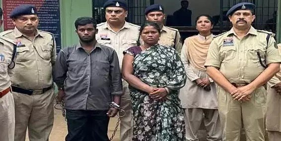 (महासमुन्द) प्रेमिका ने पुत्र के साथ मिलकर की थी युवक की हत्या