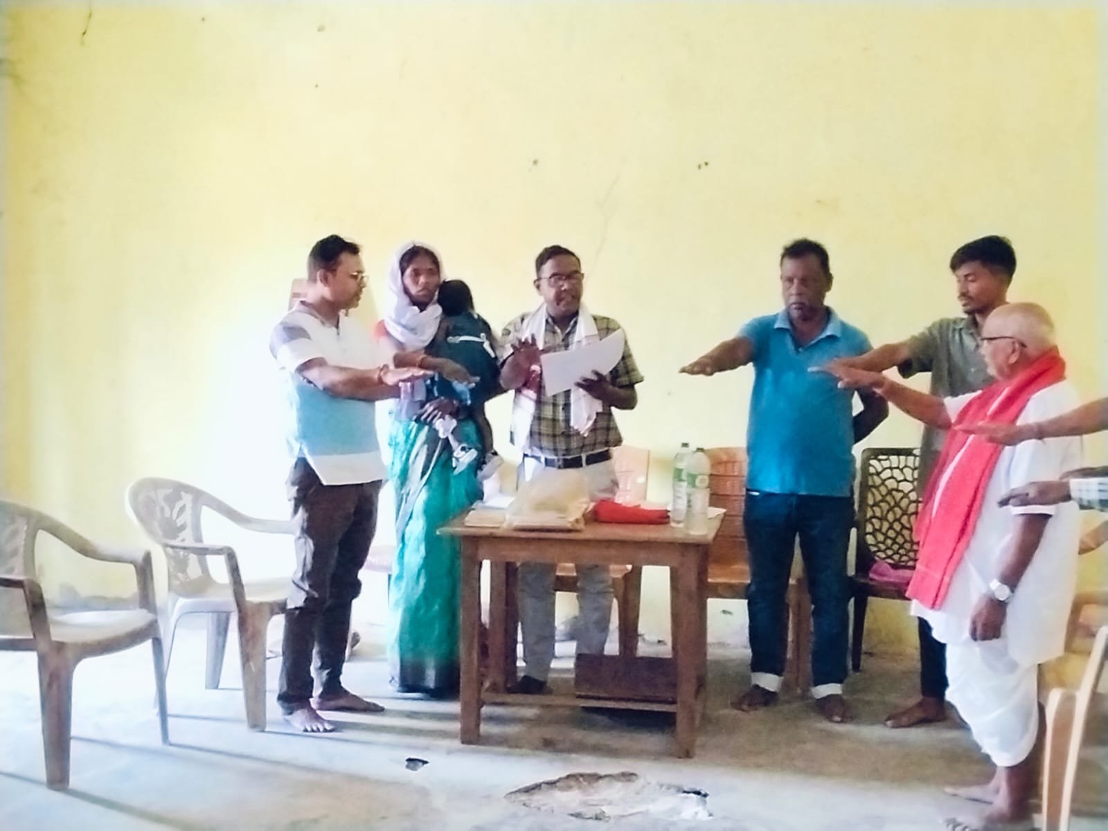 -1(जशपुरनगर )स्वच्छता ही सेवा 2025 अभियान के तहत् जिले के विभिन्न ग्राम पंचायतों में आयोजित किए गए स्वच्छता शपथ कार्यक्रम