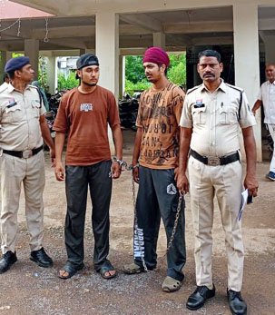 (रायपुर) जानलेवा हमला करने वाले दो आरोपी गिरफ्तार