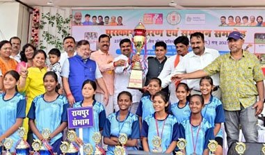 (रायपुर) स्कूल शिक्षा मंत्री गजेंद्र यादव शामिल हुए 25वीं राज्य स्तरीय शाला क्रीड़ा प्रतियोगिता के समापन में