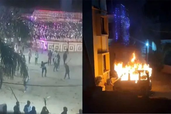 साबरकांठा में दो गुटों के बीच हिंसक झड़प, जमकर चले पत्थर, गाडिय़ां फूंकी; 100 से अधिक के खिलाफ केस दर्ज
