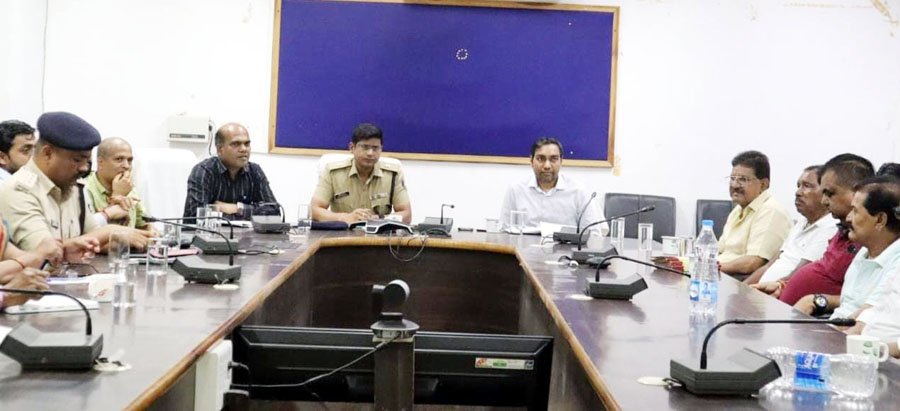 (जशपुरनगर) पारम्परिक दशहरा उत्सव के भव्य आयोजन एवं व्यवस्थापन के लिए बैठक का हुआ आयोजन