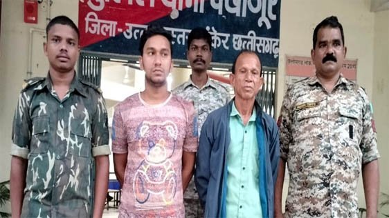 (कांकेर) पखांजूर में अवैध रूप से रह रहे दो बांग्लादेशी गिरफ्तार
