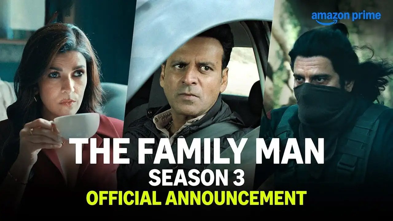 द फैमिली मैन 3 का ऑफिशियल एलान, धांसू टीजर रिलीज, मनोज बाजपेयी से दो-दो हाथ करेंगे जयदीप अहलावत-निमरत कौर