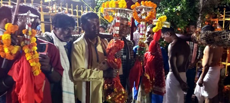 (जगदलपुर) बस्तर दशहरा की पावन रस्म मावली परघाव आज, मां मावली की डोली दंतेवाड़ा से रवाना