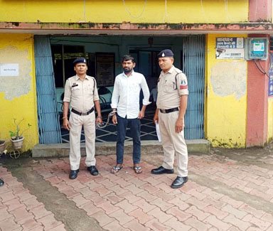 (रायपुर) नारकोटिक एक्ट के मामले में फरार आरोपी गिरफ्तार