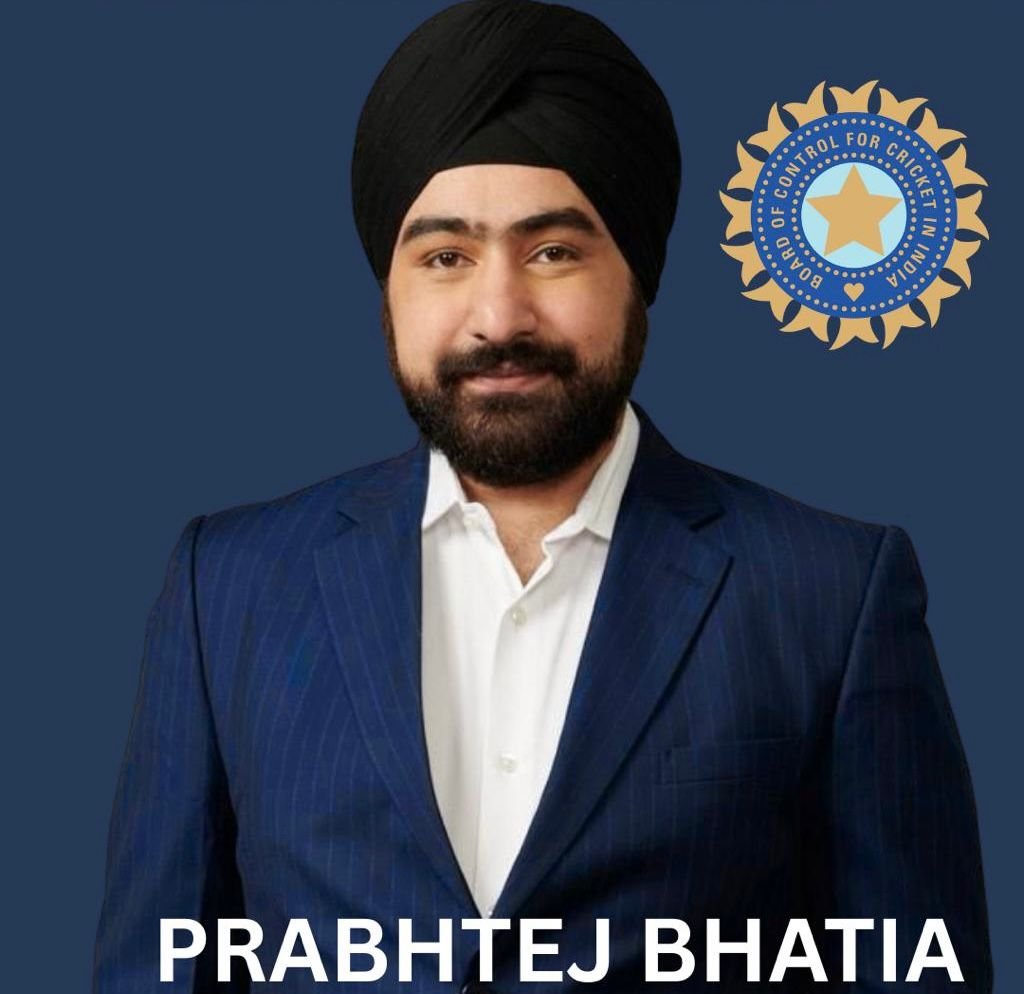 (रायपुर) *छत्तीसगढ़ के प्रभतेज भाटिया का हुआ प्रोमोशन बने बीसीसीआई के ज्वाइंट सेक्रेटरी *