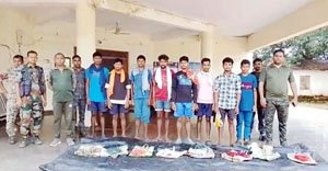 (बीजापुर) जवानों की संयुक्त कार्यवाही में 3 लाख रुपए के ईनामी 3 माओवादी सहित 8 माओवादी गिरफ्तार