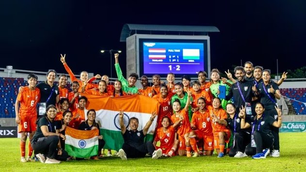 (कोरबा) भारतीय फुटबॉल का ऐतिहासिक क्षण: महिला टीम ने एएफसी विमेंस एशियन कप 2026 के लिए क्वालिफाई किया