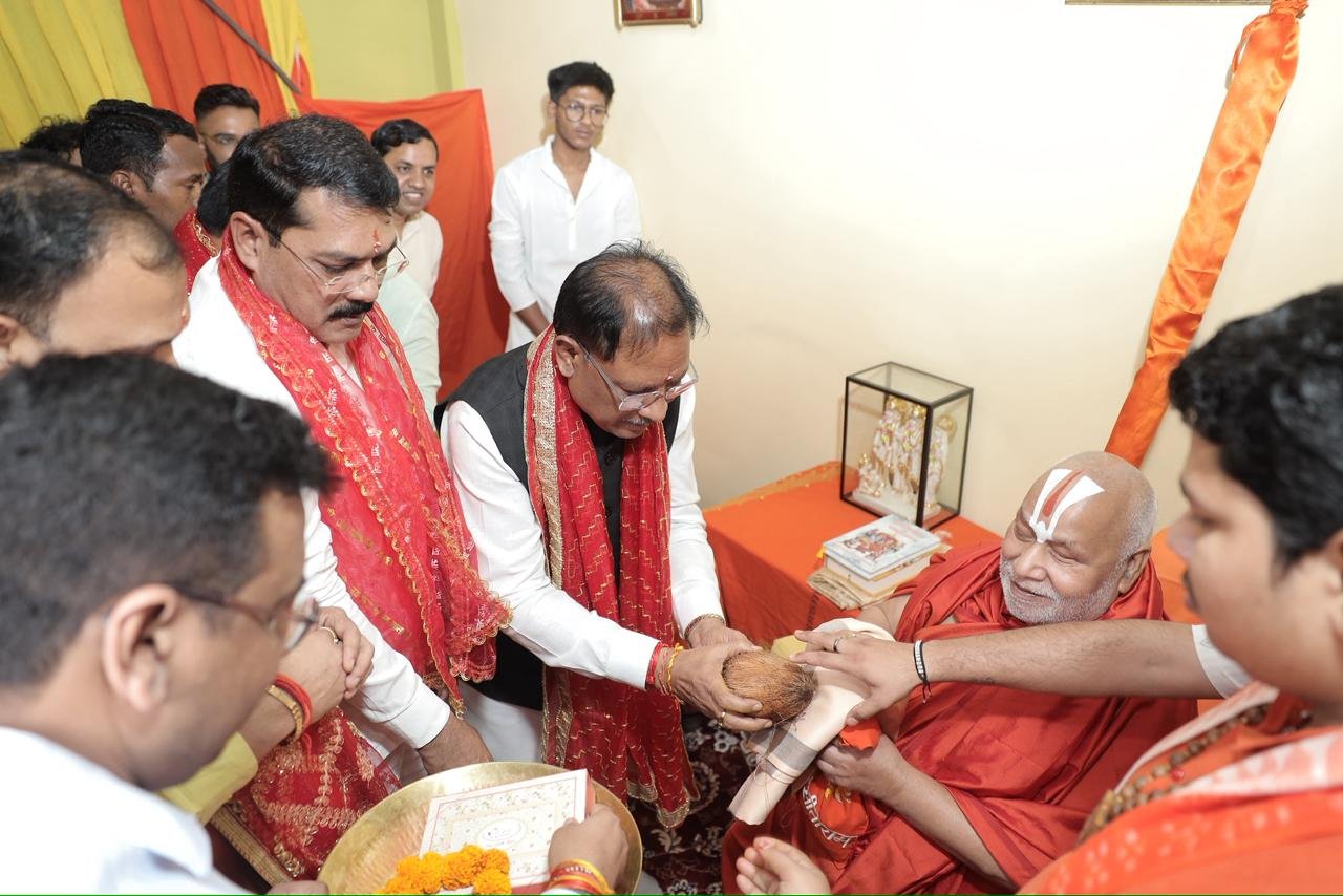 (कोरबा) मुख्यमंत्री विष्णु देव साय कोरबा में राम कथा महोत्सव में हुए शामिल