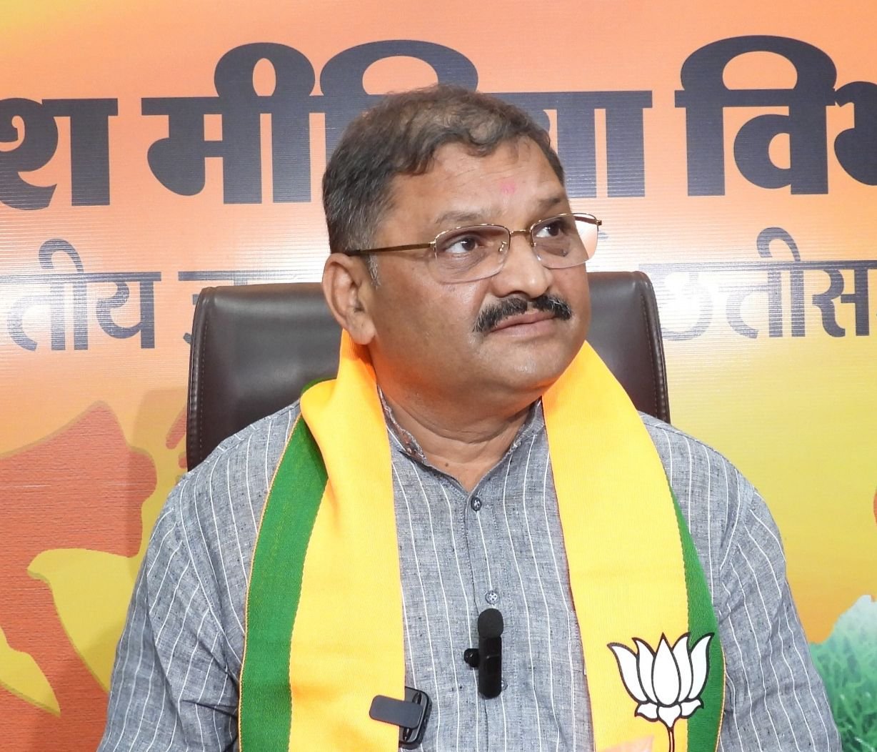 (रायपुर) कांग्रेस को जीएसटी से नहीं सीएसटी से मतलब है : सांसद पांडेय