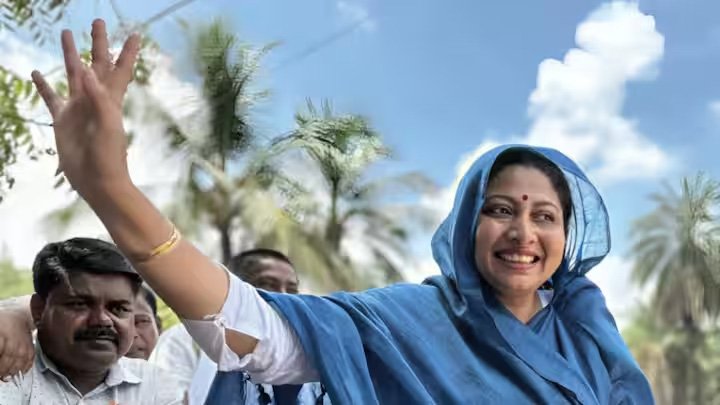 कालीगंज सीट से टीएमसी की अलीफा अहमद आगे, दूसरे स्थान पर भाजपा