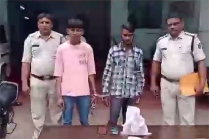 (धमतरी) 784 नग नशीली दवाइयों के साथ दो गिरफ्तार
