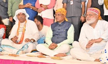 (रायपुर)  मुख्यमंत्री श्री साय संत बाबा हरदास राम साहिब  की बरसी महोत्सव में हुए शामिल