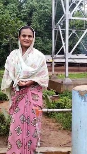 (बीजापुर) नदी पार देगमेटा के हर घर में बह रहा शुद्ध पेयजल