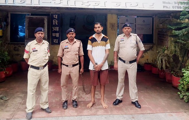 (दुर्ग) चिट्टा तस्कर गिरोह को एक और सदस्य गिरफ्तार