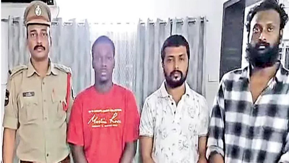 हैदराबाद में ड्रग्स तस्करी के इंटरनेशनल रैकेट का भंडाफोड़, नाइजीरियाई समेत दो गिरफ्तार
