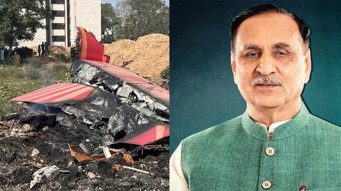 गुजरात के पूर्व सीएम रूपाणी का लकी नंबर 1206 बन गया उनकी अंतिम यात्रा की तारीख