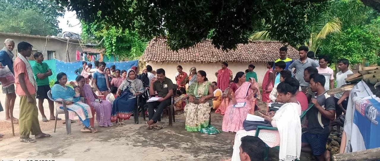 (  जशपुर,)अपने गांवों के समग्र विकास के लिए योजना बनाने लोगों में दिख रहा वृहद उत्साह
