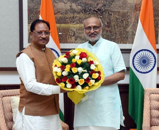 (नईदिल्ली/रायपुर) मुख्यमंत्री साय ने उपराष्ट्रपति सीपी राधाकृष्णन से की सौजन्य भेंट
