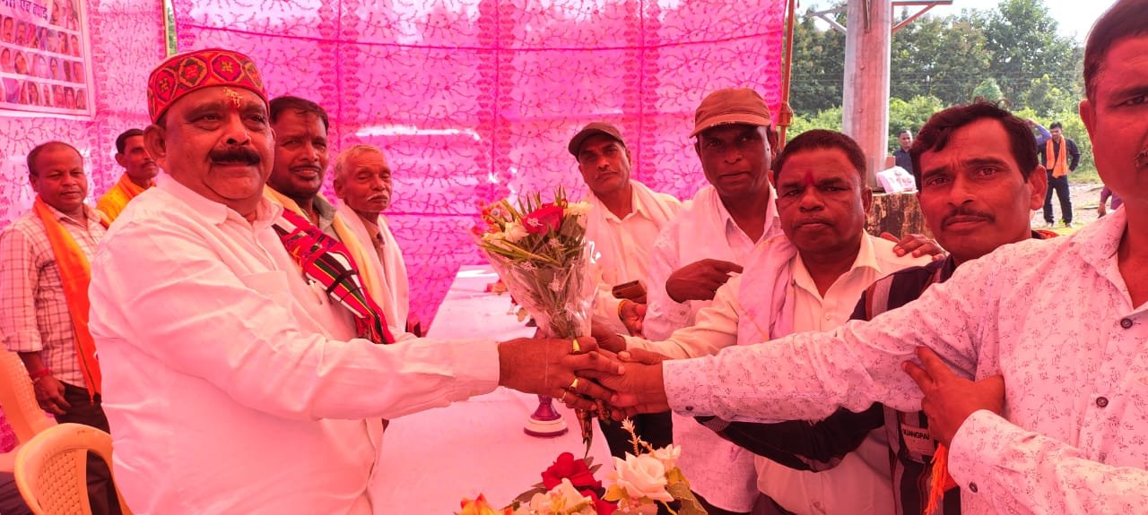 (जगदलपुर)बस्तर धाकड़ समाज कल्याण समिति ने नवाखानी मिलन समारोह का किया आयोजन