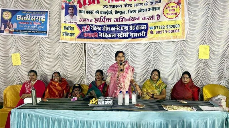 (धमतरी) नारीत्व का सम्मान करता है गरबा नृत्य - रंजना साहू
