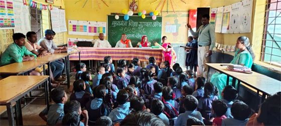 (जगदलपुर) चपका के स्कूलों में शिक्षा की गुणवत्ता सुधारने मुहिम