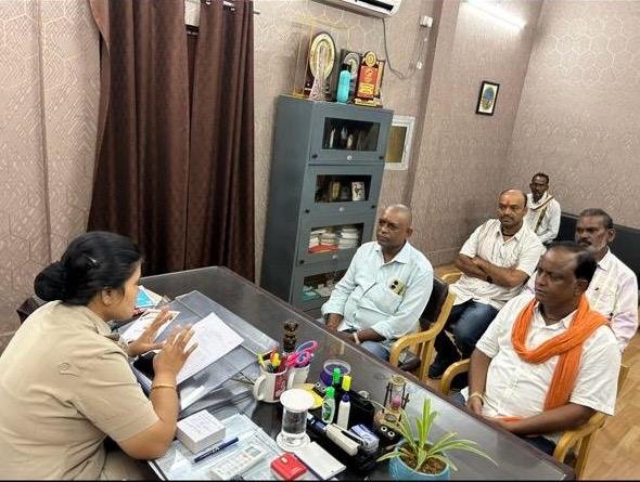 (कोरबा) जिला ऑटो संघ के सदस्यों की ली गई बैठक