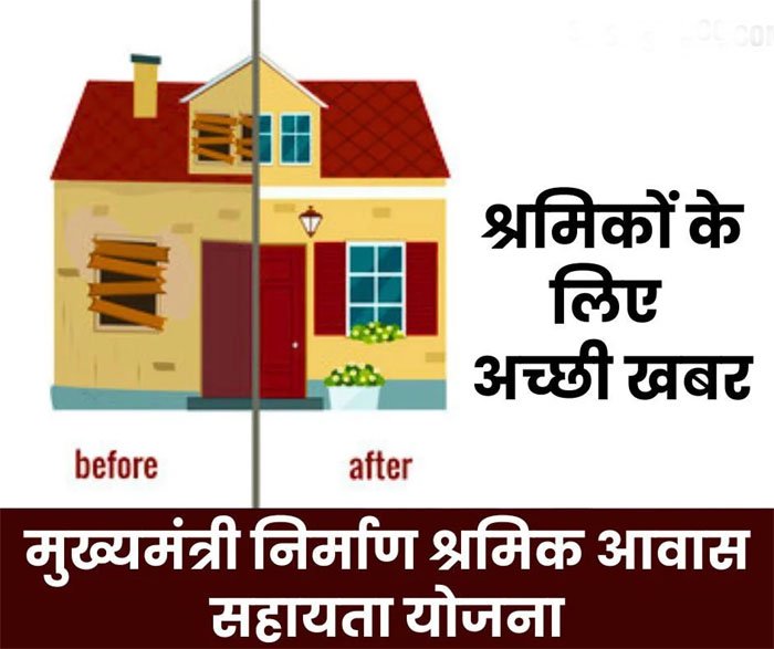 (रायपुर) मुख्यमंत्री निर्माण श्रमिक आवास सहायता योजना
