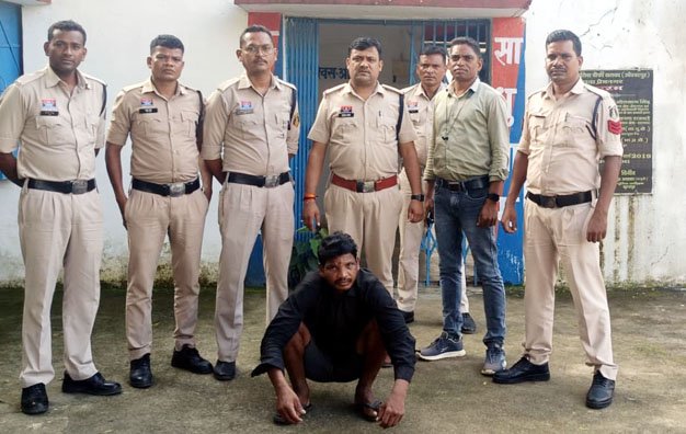 (बीजापुर) पिता की हत्या करने वाले आरोपी पुत्र को पुलिस ने किया गिरफ्तार