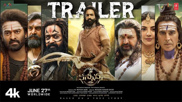प्रभास का रूद्र रूप, अक्षय कुमार की शिव महिमा और विष्णु मंचू की भक्ति, कन्नप्पा का धमाकेदार ट्रेलर रिलीज