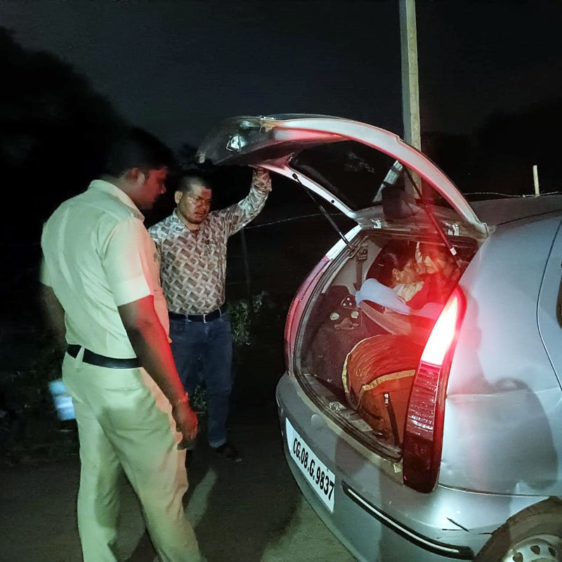 (राजनांदगांव) एमसीपी लगाकर जिले भर में चलाया गया वाहन चेकिंग अभियान