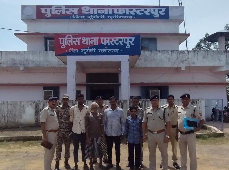 (मुंगेली-रायपुर) दो सगे भाईयों की हत्या कर फरार हुये आरोपियों को पुलिस ने दबोचा