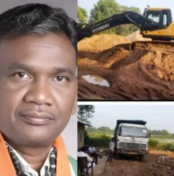 (कोरबा) कुदमुरा मांड नदी में रेत का अवैध उत्खनन, विधायक राठिया ने खनिज विभाग को लिखा पत्र
