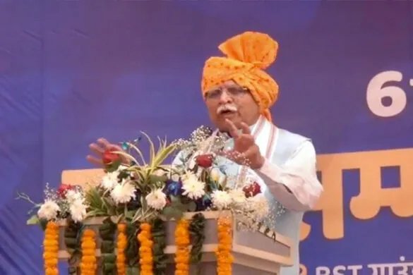 गन्नौर में युवा सम्मान समारोह, केंद्रीय मंत्री मनोहरलाल खट्टर बोले- प्रधानमंत्री मोदी मेरे आदर्श