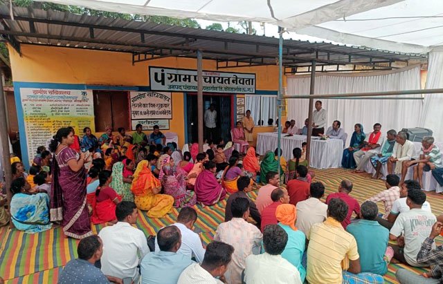 (कोण्डागांव) पेसा कानून के प्रभावी क्रियान्वयन को लेकर ग्राम नेवता में आयोजित हुआ बैठक
