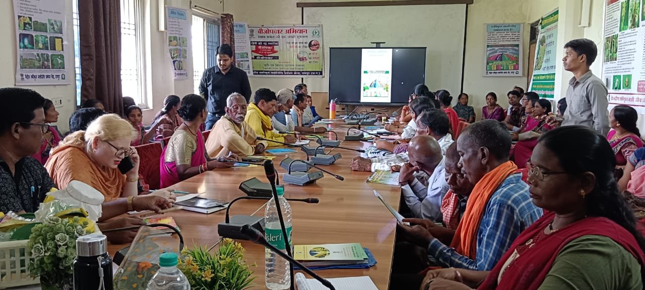 ﻿ (कोरबा) दो दिवसीय समेकित कीट प्रबंधन पर प्रशिक्षण संपन्न