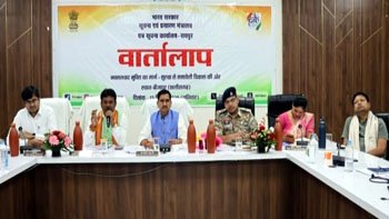 (बीजापुर) रेड कॉरिडोर से डेवलपमेंट कॉरिडोर की ओर बढ़ रहा बस्तर - केंद्रीय राज्य मंत्री तोखन साहू