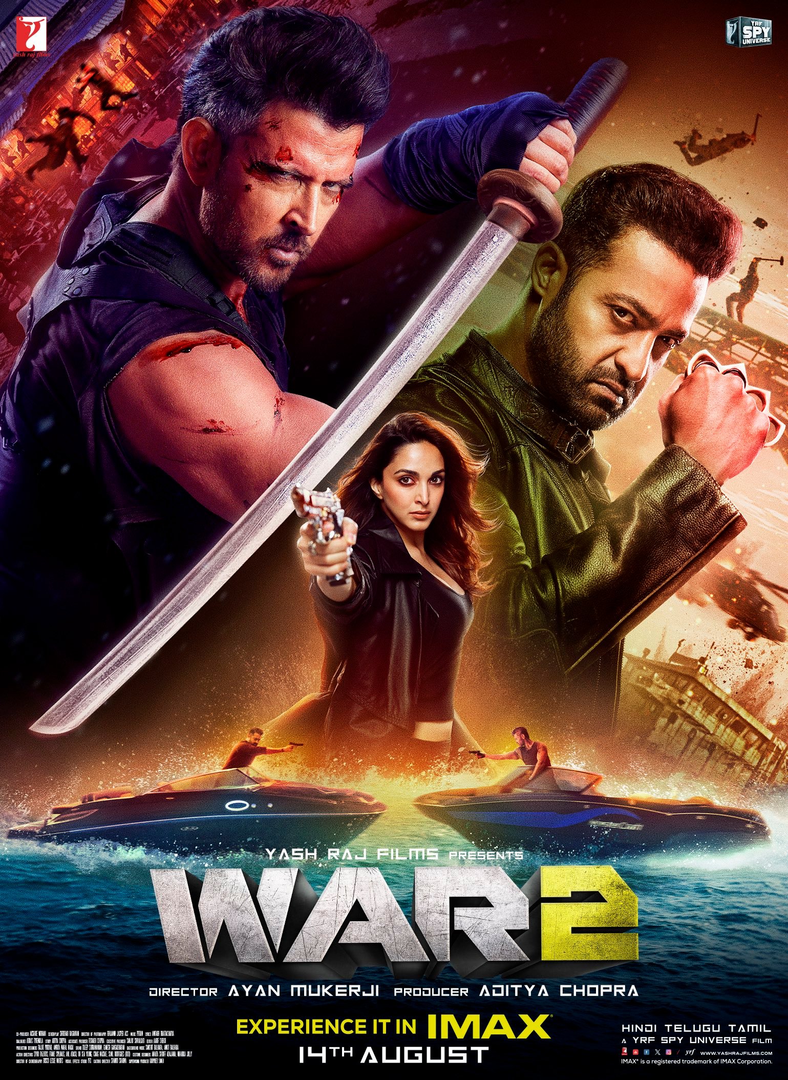 वॉर 2 का नया पोस्टर जारी, दिखी ऋतिक रोशन, जूनियर एनटीआर और कियारा आडवाणी की तिकड़ी