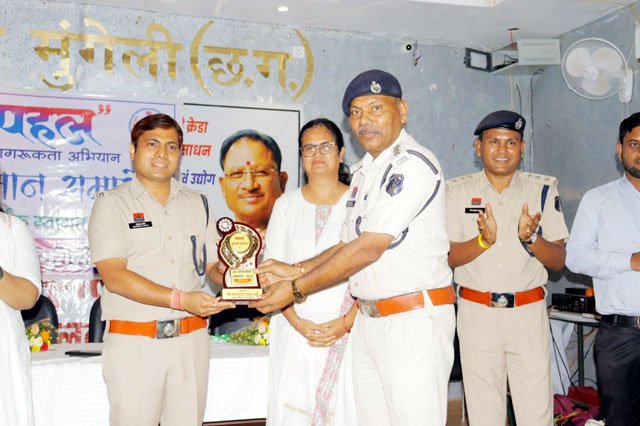 (मुंगेली) मुंगेली पुलिस पहल टीम की नई उपलब्धी,32 हजार से अधिक बच्चों को  किया जागरूक