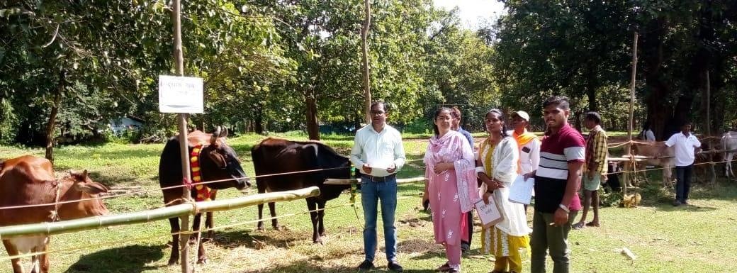 (कोण्डागांव,) ग्राम जड़कोंगा में पशु मेला एवं प्रदर्शनी का आयोजन