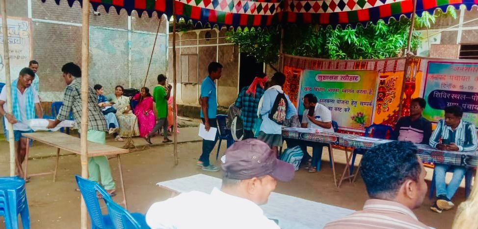 (सुकमा) नियद नेल्लानार योजना -ग्रामीणों की समस्याओं का त्वरित समाधान