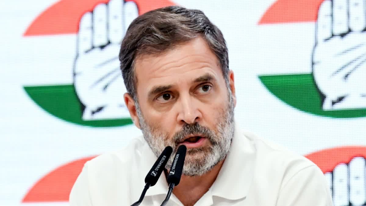 राहुल गांधी ने पीएम मोदी पर बोला हमला, कहा-नारे लगाने में माहिर, समस्या समाधान में नहीं