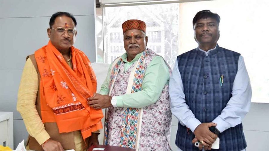 (रायपुर) मुख्यमंत्री साय से बिहार वन एवं सहकारिता मंत्री डॉ. प्रेम कुमार ने की सौजन्य मुलाकात
