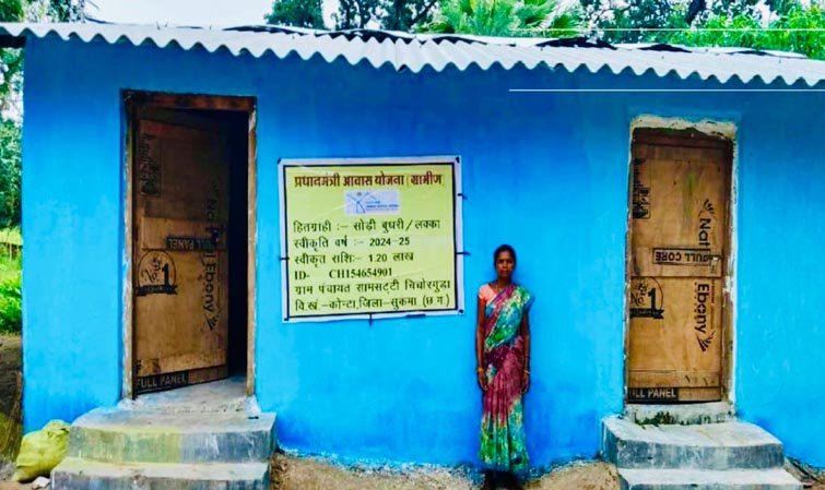 (सुकमा )नक्सल प्रभावित क्षेत्र में विकास की नई इबारत