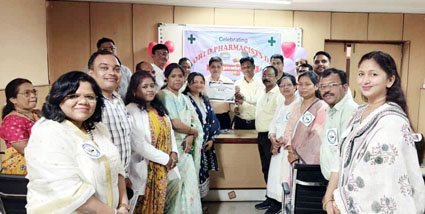 (दुर्ग) विश्व फार्मासिस्ट दिवस जिला चिकित्सालय में उत्साहपूर्वक मनाया गया