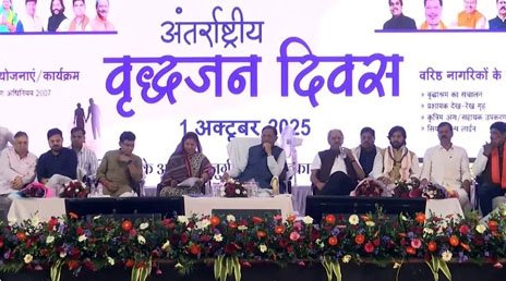 (रायपुर) राज्य स्तरीय वृद्धजन दिवस पर मुख्यमंत्री ने की अहम घोषणाएं